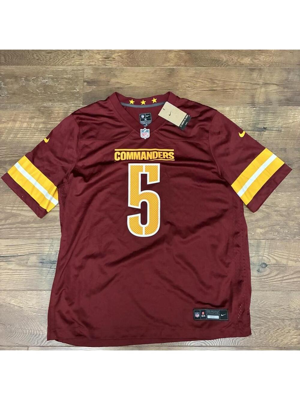 Nike Washington Commanders Jayden Daniels Jersey XL New with 130 tag!